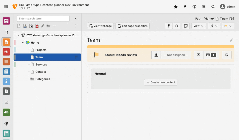 Screencast of comments