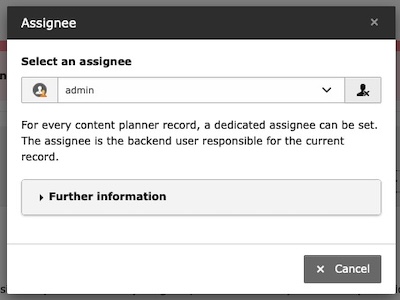 Select an assignee