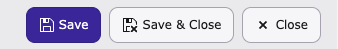 Save and Close button in the TYPO3 edit form