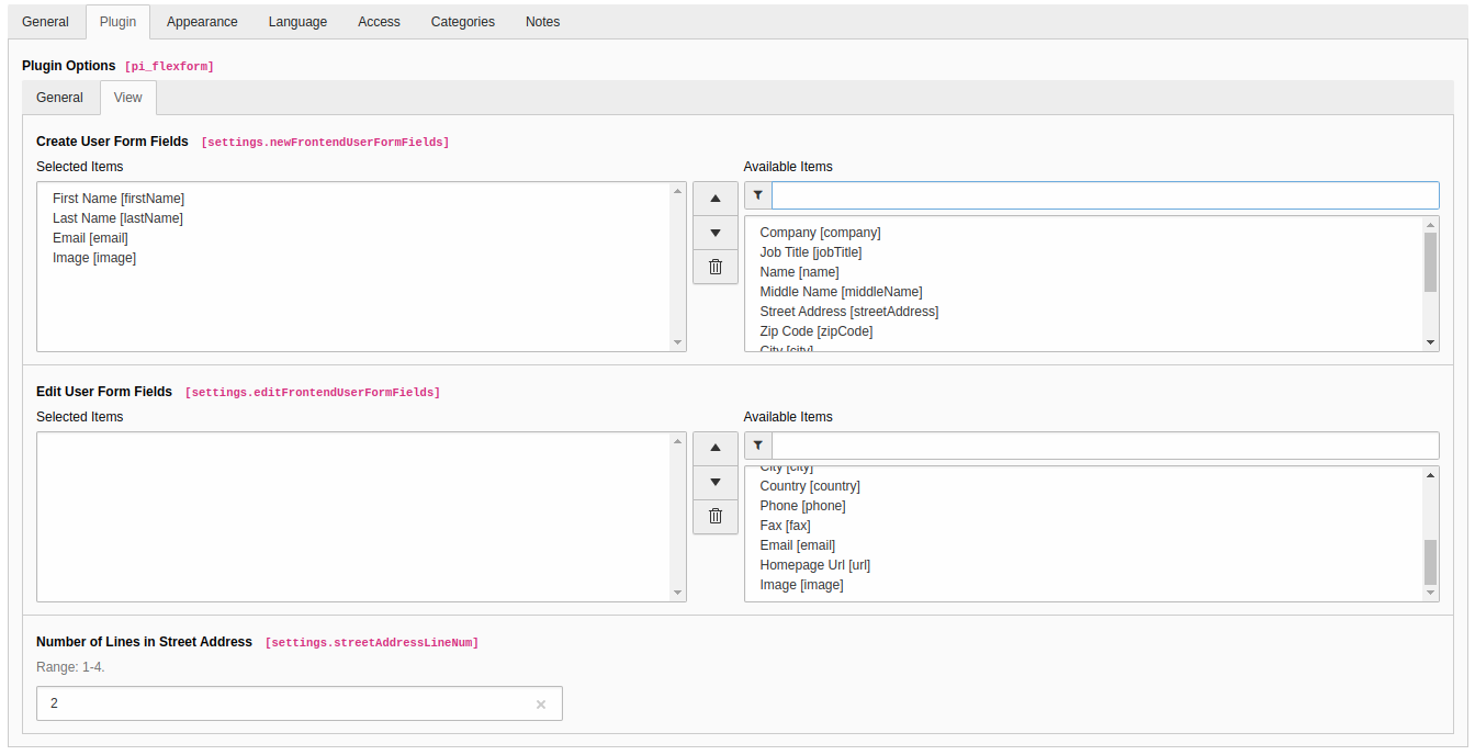 View Tab in the TYPO3 backend
