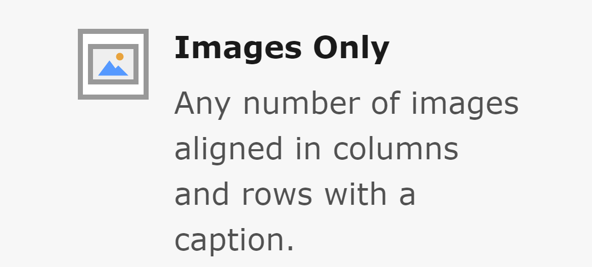 Content element Images in the TYPO3 backend