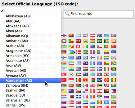 List of languages