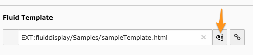 The standard input field for files
