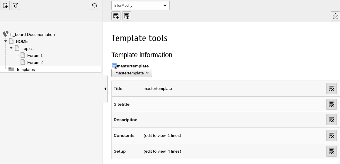 edit the master template in the Templates sysfolder